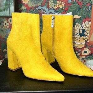 Charles David Booties - Canary Yellow